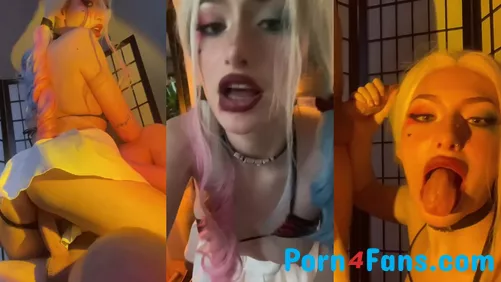 Sex Crazed Harley Quinn Cosplay - Tyrsia