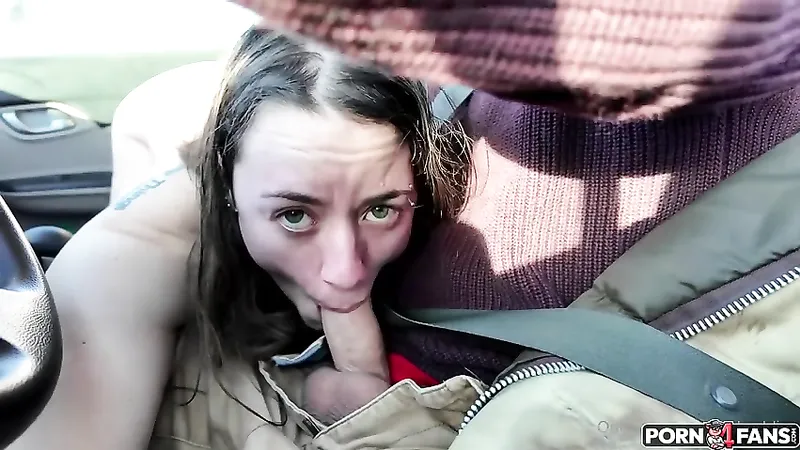 Busbuddies Roadtrip Blowjob In The Car