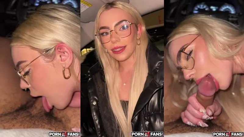 Kiki_morand Blows a Stranger's Dick In His Car