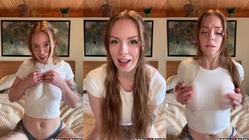 TheIvoryFox Wett T-shirt JOI Porn Video