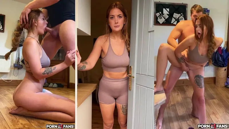 LolaDiamondUK Lets The Delivery Guy Fill Up Her Pussy