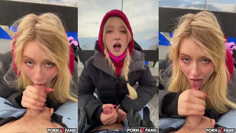 Lena Polanski Sucks Cock On Ski Trip