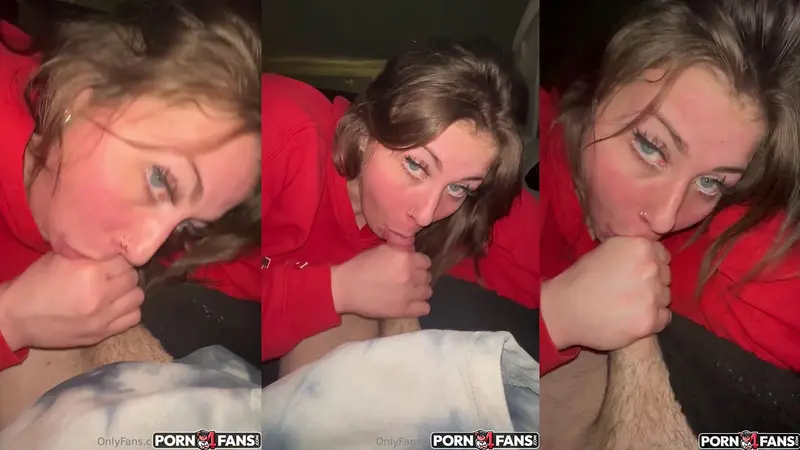 Brittsprettypeach Jerks Him Off In The Car
