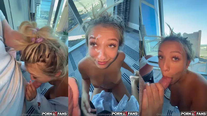 Sylvia Paige Receives Facial In a Hotel Room