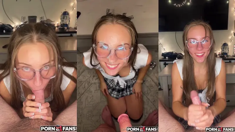 Anyalacey Lets Teacher Cum On Her Pretty Face For Better Grades