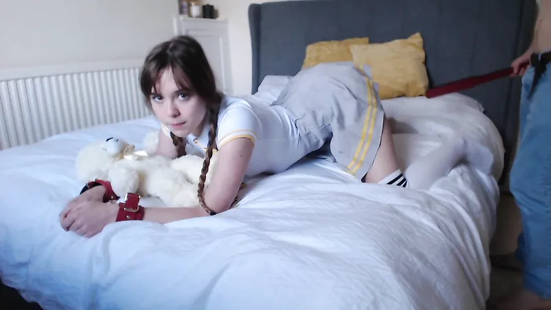 School Girl Yourlittlemaya Spanked After Class Video Leaked