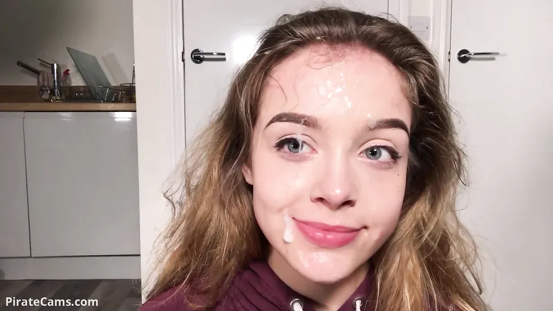 Pretty British Teen Kitty Cashew Facefucked With Amazing Facial