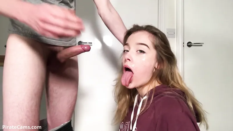 Pretty British Teen Kitty Cashew Facefucked With Amazing Facial