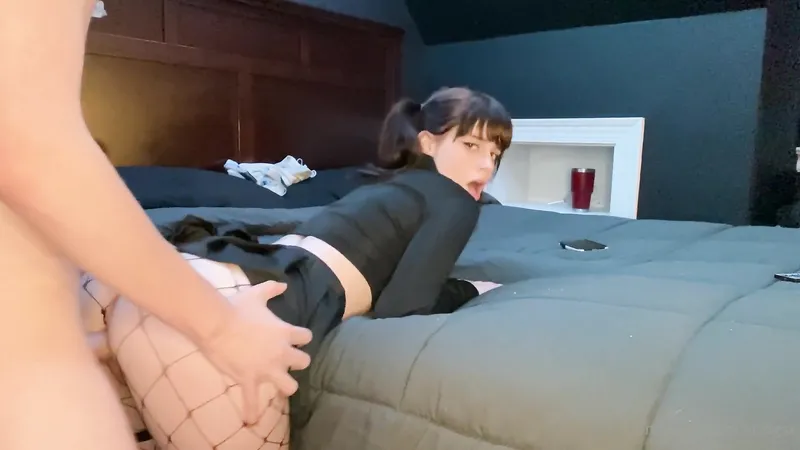 Petite Pigtailed Soogsx Creampied From Behind