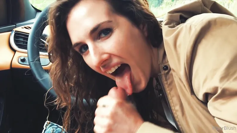 Piper Blush Car Blowjob Sextape