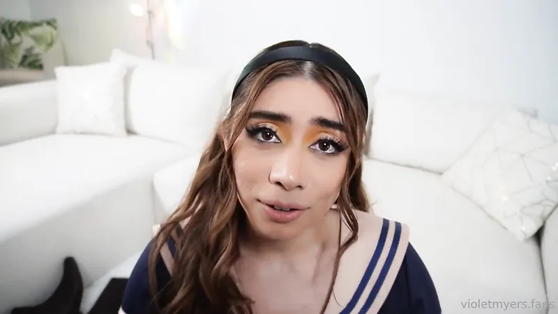 Violet Myers Gagging and Fucked By BBC In Return For Candy On Halloween