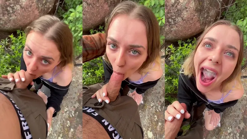 Babykaitt Leaked Outdoor Blowjob Video