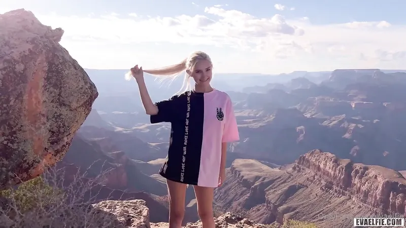 Eva Elfie Banged On Hiking Trip To Grand Canyon