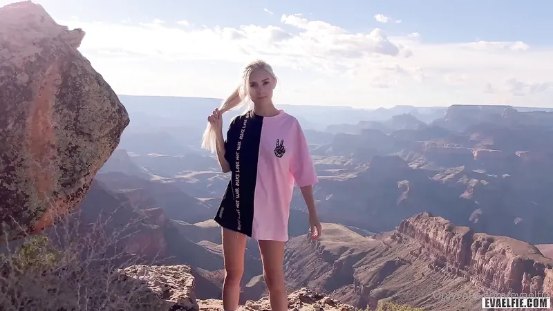 Eva Elfie Banged On Hiking Trip To Grand Canyon