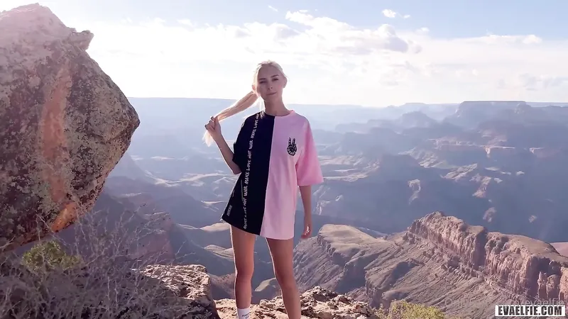 Eva Elfie Banged On Hiking Trip To Grand Canyon
