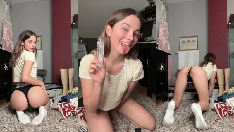 Sophie.xdt Packing Her Spicy Things For Holiday Vacation