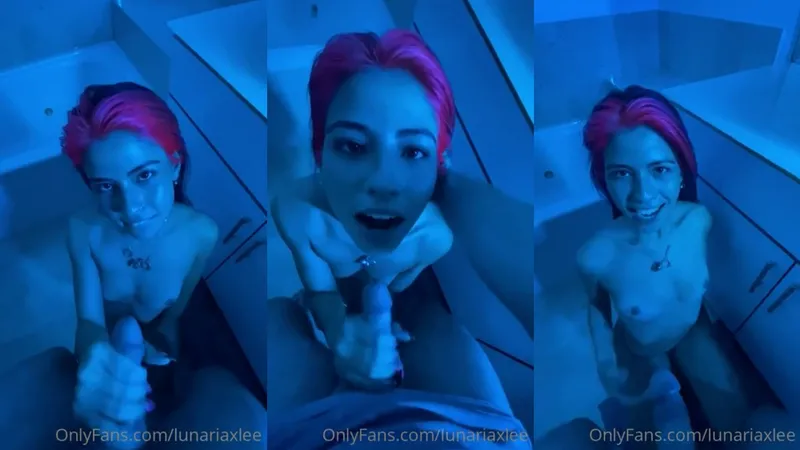 Shark Bae Jerking My Rod and Taking A Load On Her Tiny Tits