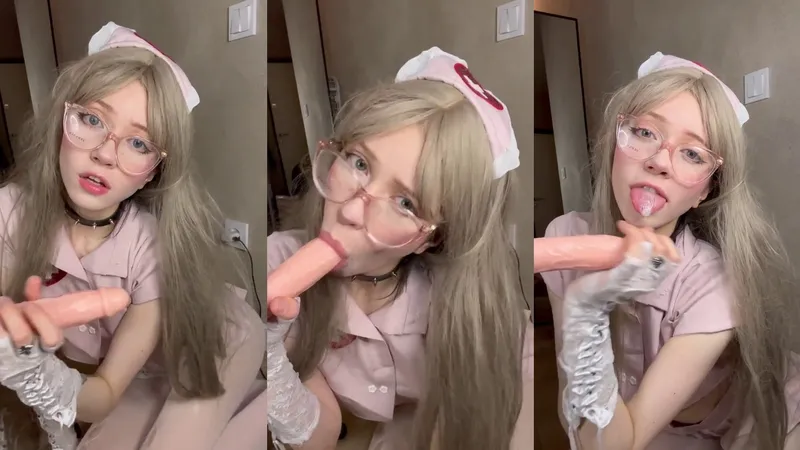 YourSmallDoll Nurse Fantasy Blowjob Video Leaked