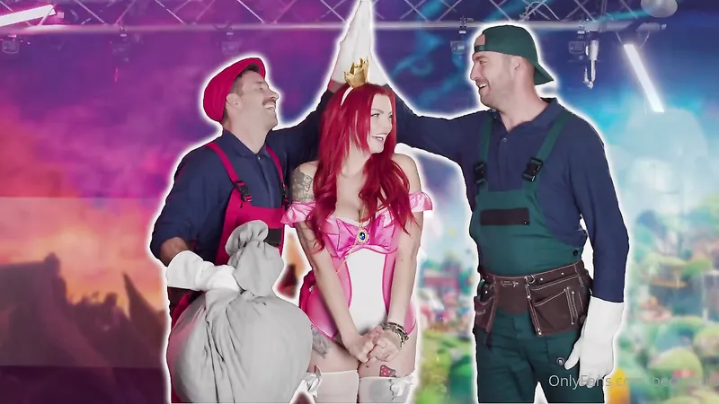 Rebecca Goodwin and Vampairy - Super Mario Hoes Sex Tape Leaked