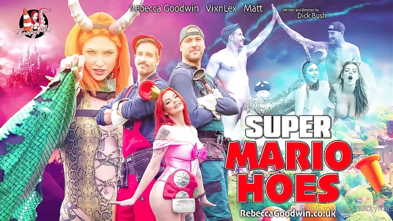 Rebecca Goodwin and Vampairy - Super Mario Hoes Sex Tape Leaked