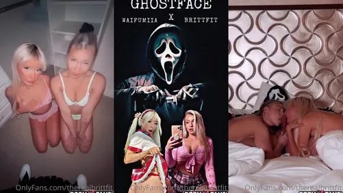 Izzybunnies and Therealbrittfit Fucked By Ghostface Porn Video Leaked