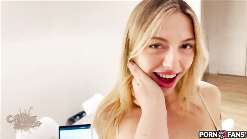 Beautiful Blonde Nele Sommer Gets Banged By Her Private Tutor