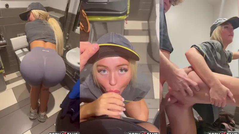 McDonald's Employee Belle Olivia Gets Smashed At Work