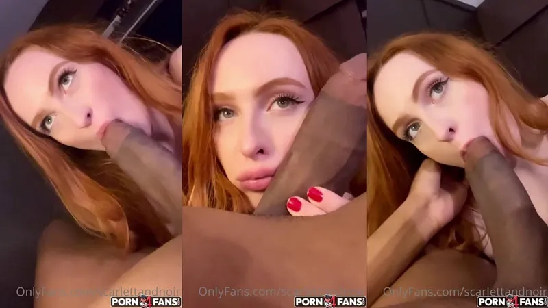 ScarlettSynclair Is Addicted To Sucking BBC